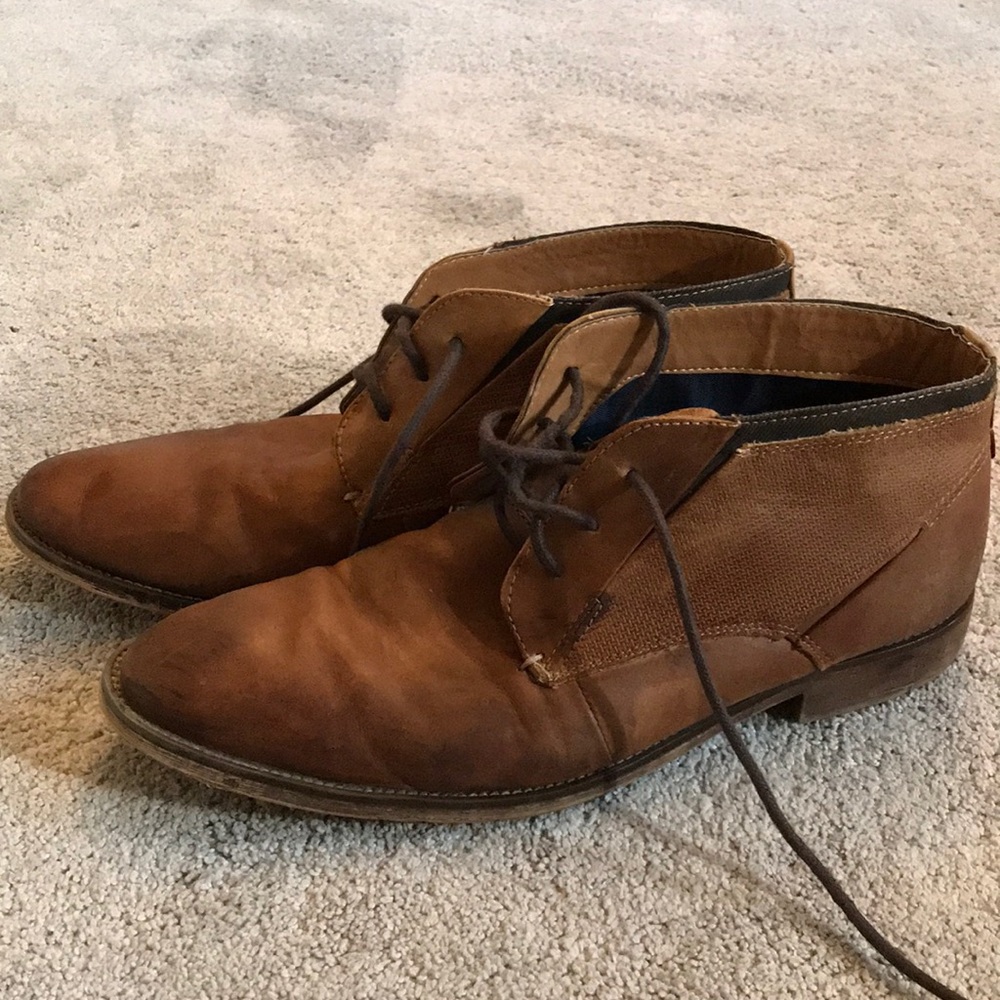 Steve Madden Brown Leather Boots
